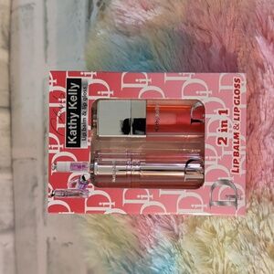 Pink Lip Balm & Gloss Set